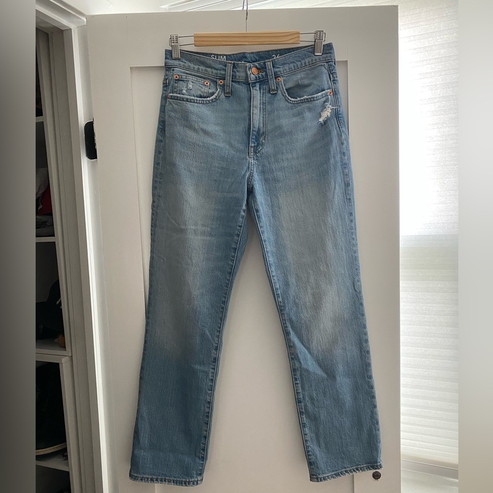 Crew slim boyfriend jeans